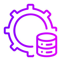 management gradient icon