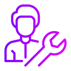 professional services gradient icon