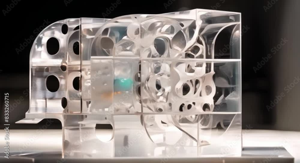 Poster quickly create scale models or assemblies using 3d printing from cad designs. concept 3d printing, c