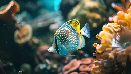 fish in aquarium