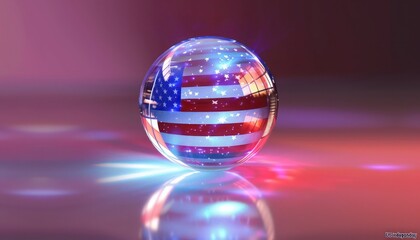 disco ball with disco lights