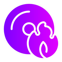 cd burn gradient icon