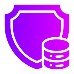 security services gradient icon
