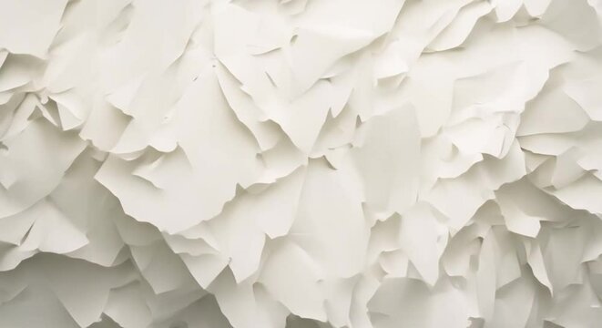 Distinctive white paper background with subtle creases demonstrating a textured composition. Concept White Paper Background, Textured Composition, Subtle Creases, Distinctive Design