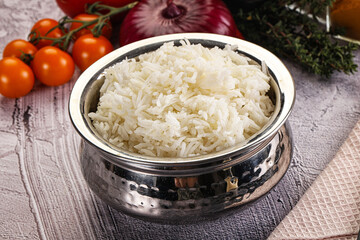 Indian cuisine Steamed basmati rice
