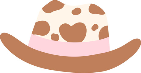 Western Baby Shower Cowboy Girl hat