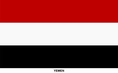Flag of YEMEN, YEMEN national flag