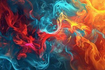 Fototapeta premium Abstract background design images wallpaper, Modern impressionism technique. Wall poster print wallpaper, AI generated