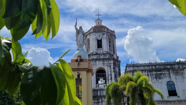 Cebu Metropolitan Cathedral, View Under Tree Shade, Cebu City, Philippines
