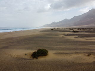 Beautiful view of the Cafete beach