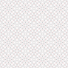 Ikat ethnic seamless pattern design. Geometric ethnic traditional design for background, wallpaper, carpet, clothing, batik, textile, embroidery, sarong