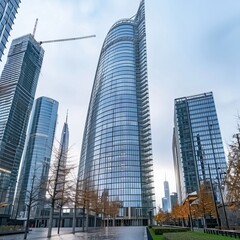 Naklejka premium Milano 29 November 2023 The iconic Unicre