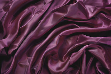 Stylish and sophisticated Memorial Day design with a chic plum-colored American flag, elegantly undulating.