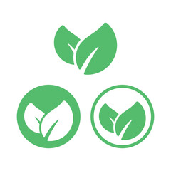 Leaves in Circles Set