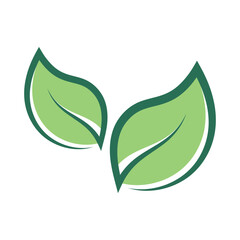 Offset Colour Leaves