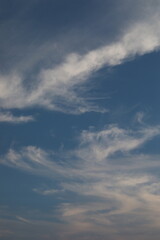 blue sky with clouds