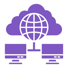 Cloud Network Icon