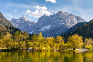 lake in the mountains