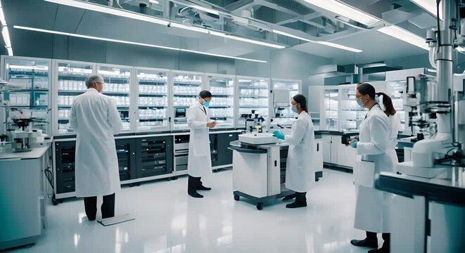 Biopharmaceutical manufacturing process with bioreactors and quality control measures.