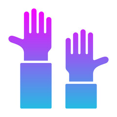 Raise Hand Icon