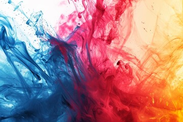 Abstract background design images wallpaper, Modern impressionism technique. Wall poster print wallpaper, AI generated