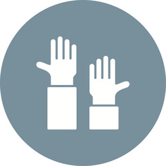 Raise Hand Icon