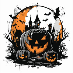 Halloween T-Shirt Design