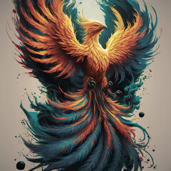 Obraz premium Phoenix Rising