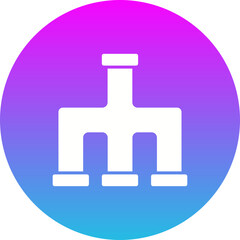 Plastic Pipe Icon
