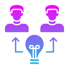 Idea Sharing Icon
