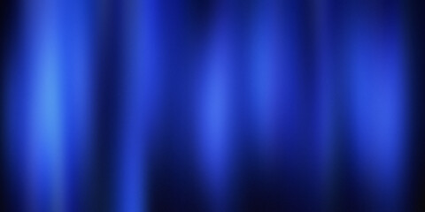 blue stage curtains with spotlight