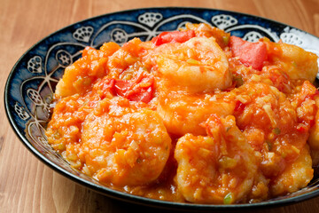 フレッシュトマトのエビチリソース