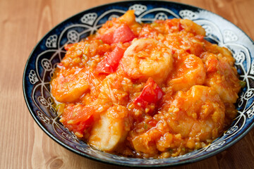 フレッシュトマトのエビチリソース