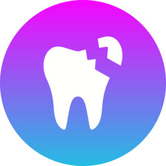 Broken Tooth Icon