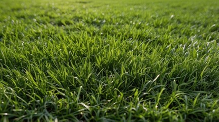 Obraz premium Perfectly Maintained Lawn View