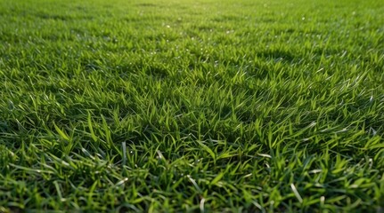 Obraz premium Dense Green Meadow Surface