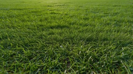 Obraz premium Dense Green Meadow Surface