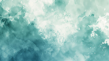 A watercolor mix of blue and white in a dreamy pattern.