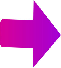 red and purple arrow icon