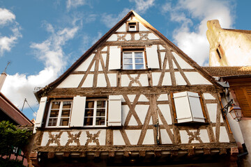 Frame house in Alsace
