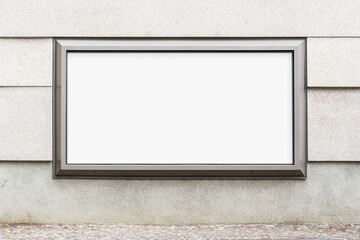 Big Wide Street Billboard Outdoor Poster Mockup