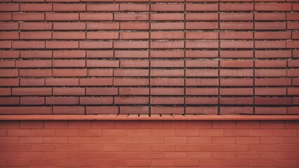 Fototapeta premium Retro Bricklaying Architecture