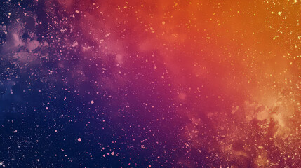 Fototapeta premium Abstract cosmic background with gradient colors and grainy texture