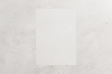 Poster Wall Mockup Template Street Outdoor Glued Advertisement