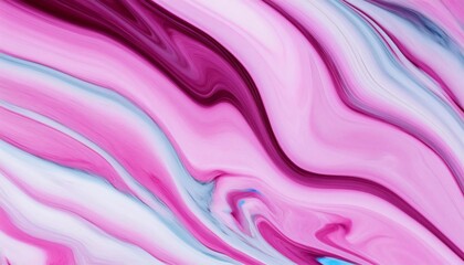 Obraz premium Elegant pink, white, and purple marble texture with a swirling pattern