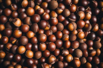 background of chestnuts