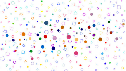 Festive Backdrop Sparkle Confetti Glitz on a transparent background
