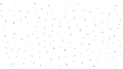 Festive Backdrop Sparkle Confetti Glitz on a transparent background