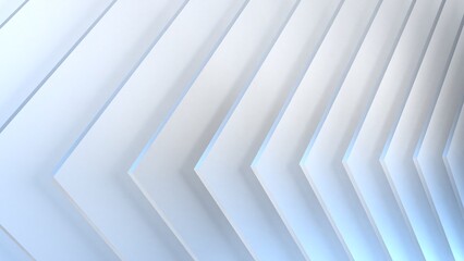 Obraz premium 3d liquid glass gradient abstract background. 3d illustration rendering holographic spectrum plastic texture material