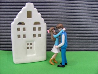 P&auml;rchen am Haus